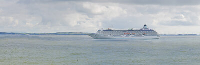 Das Kreuzfahrtschiff Crystal Symphony